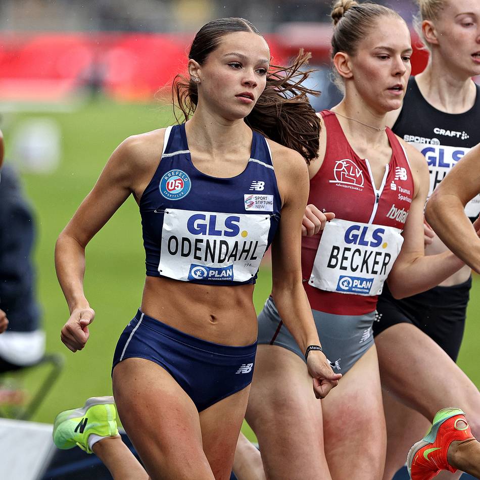 Deutsche Leichtathletik-Meisterschaft: Undankbarer 4. Platz für Hannah Odendahl – sie strahlt aber trotzdem
