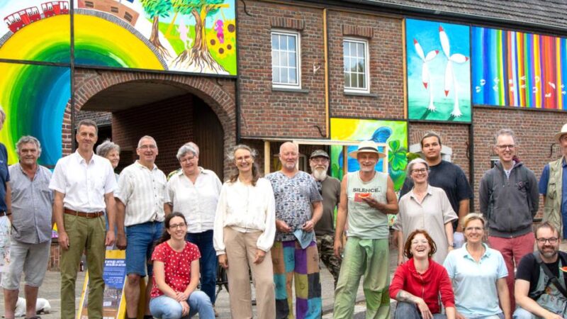 Alt-Keyenberg im Wandel: Kunstprojekt für die Zukunft am Tagebau