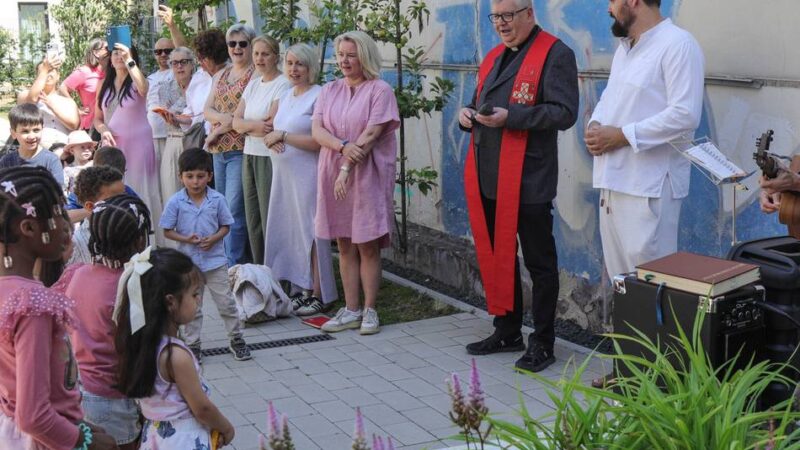 Caritas-Kita in Düsseldorf: Kita in Unterbilk eingesegnet – „Wir feiern einen Ort, an dem Zukunft wächst“