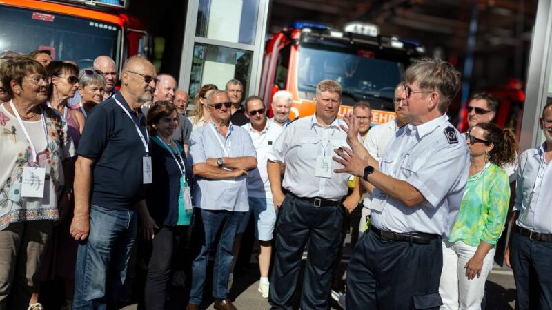 Industrieverein Langenfeld: Feuerwehr wirbt bei Unternehmern um Ehrenamtler