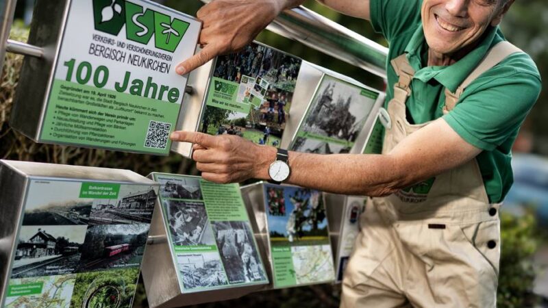 VVV Bergisch Neukirchen: Heimatverein feiert 100 Jahre mit Zeitreise-Tafeln