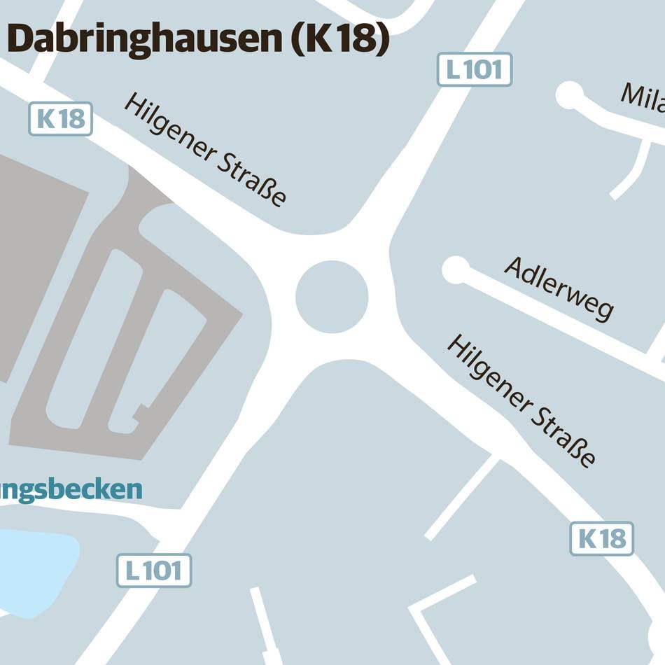 Planung an der K18/L101 in Dabringhausen: Neuer Kreisverkehr könnte 2027 in den Bau gehen