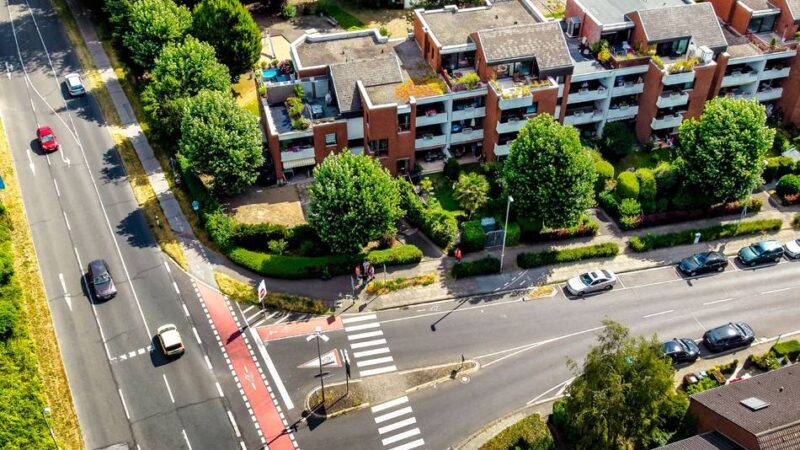 Garather Weg in Monheim: Kreis Mettmann baut Unfallschwerpunkt für Radfahrer um