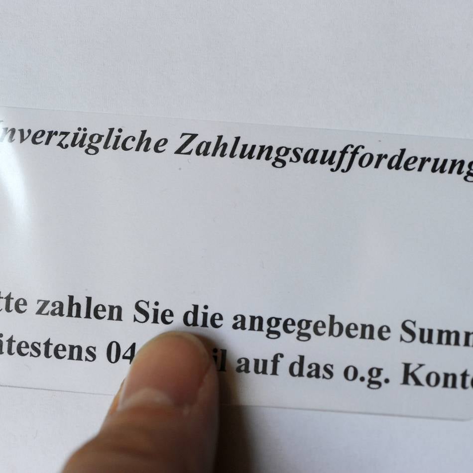 Fünf Tipps der Verbraucherzentrale: So erkennen Sie eine gefälschte Inkassoforderung