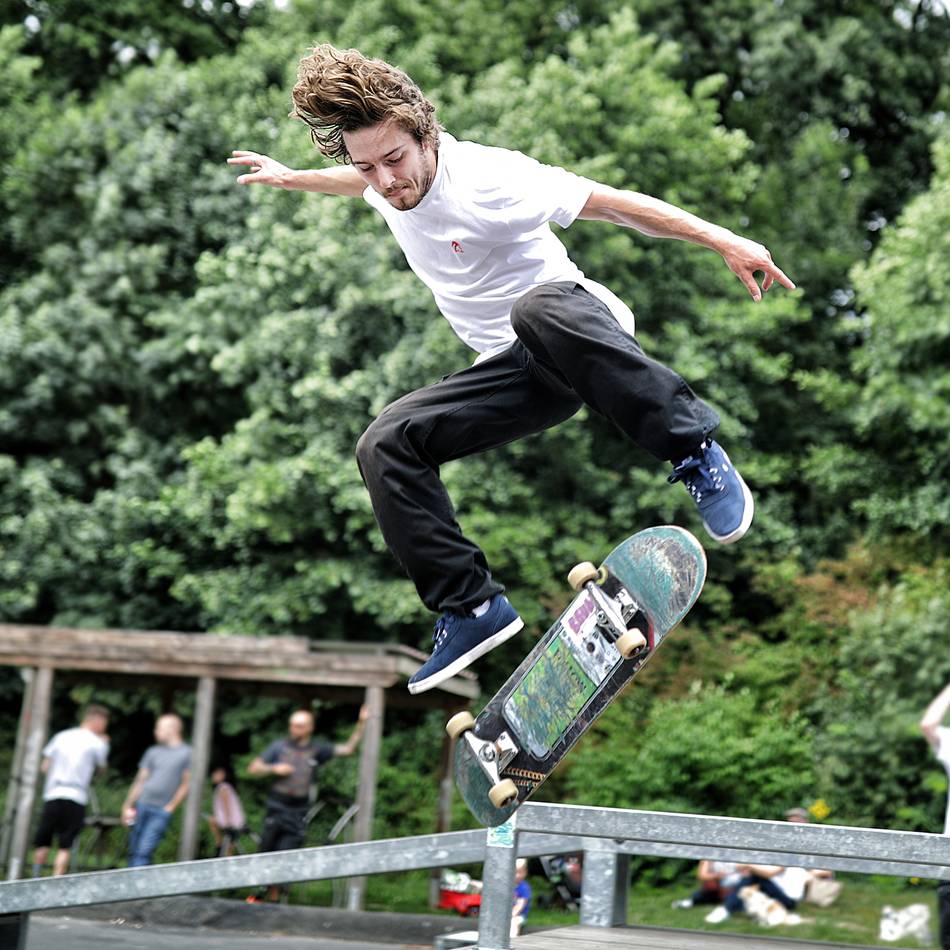 Jugendförderung Mettmann: Skate-Contest und Graffiti-Jam im Stadtwald