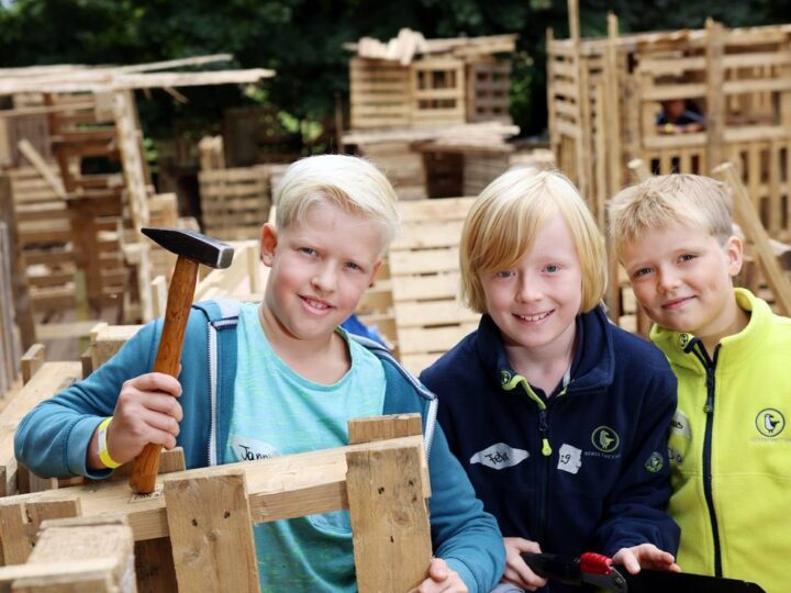 Sommerferien in Mettmann: Bauspielplatz verspricht sechs Wochen Kinderparadies