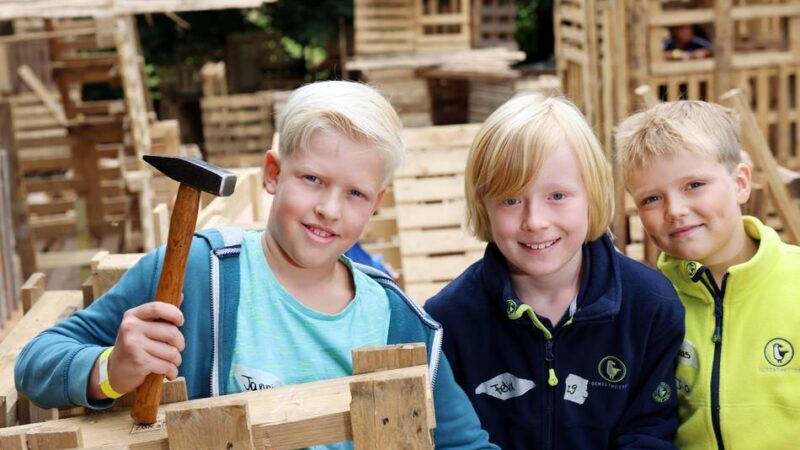 Sommerferien in Mettmann: Bauspielplatz verspricht sechs Wochen Kinderparadies
