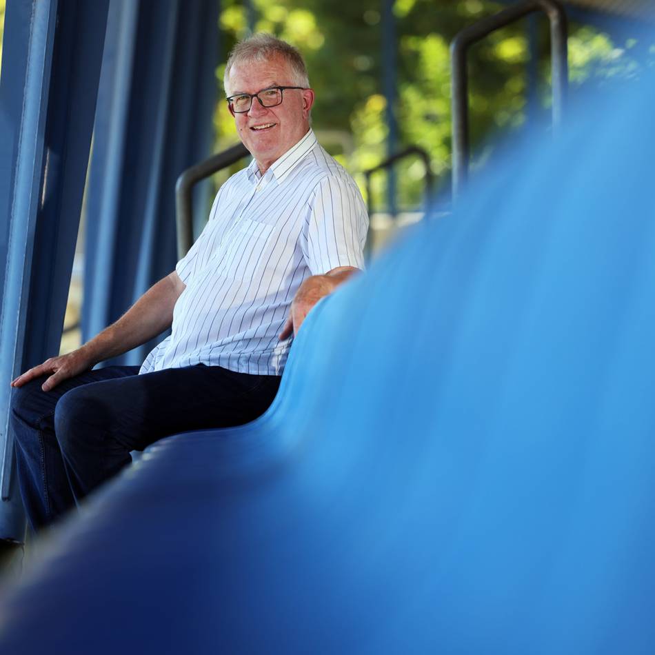 Vor dem Start in der Regionalliga: Der Mann, der das Gedächtnis des VfB Hilden ist