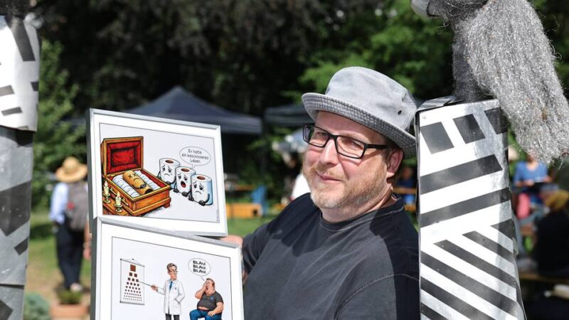 Cartoon-Wettbewerb Hilden: „Die Deutschen haben mit dem Humor Schwierigkeiten“