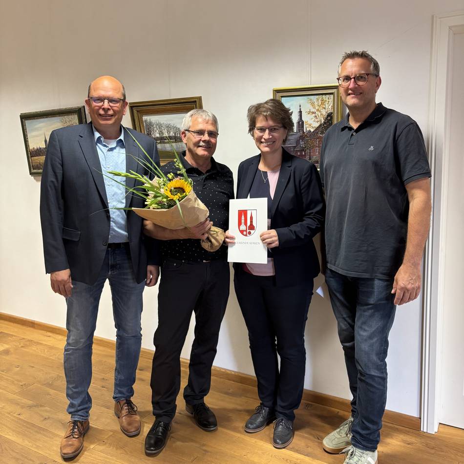 25 Jahre für die Gemeinde Kerken: Norbert Lemmen feiert Dienstjubiläum