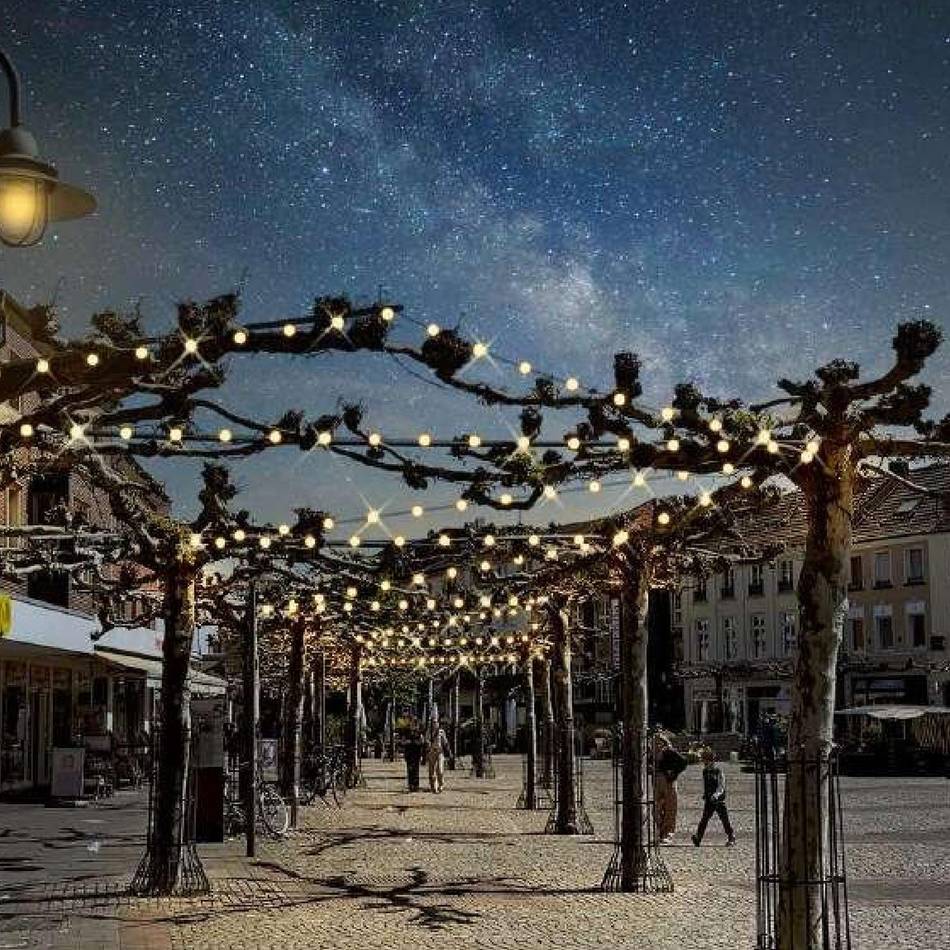 Glanz für Markt und Einkaufsstraße: Neue Weihnachtsbeleuchtung für Gelderns Innenstadt