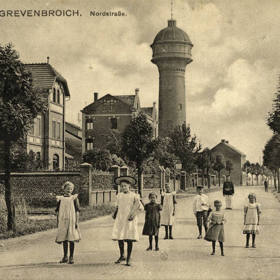 Zeitreise auf alten Postkarten: Erkennen Sie diese Grevenbroicher Stadtteile?