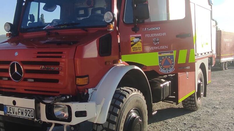 Spezialisten auf Auslandseinsatz: Feuerwehrleute aus Leverkusen kämpfen gegen Waldbrände in Spanien