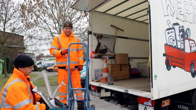 Stadtrat Rheinberg: Wertstoffmobil bleibt, aber ohne den Fullservice