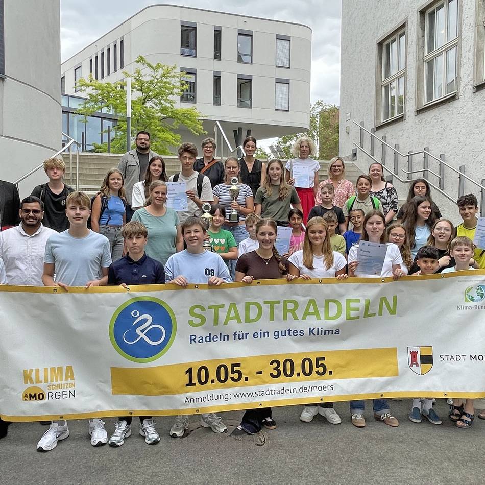 Stadtradeln 2026: Moerser Schulen fahren 352.185 Kilometer – das sind die Gewinner