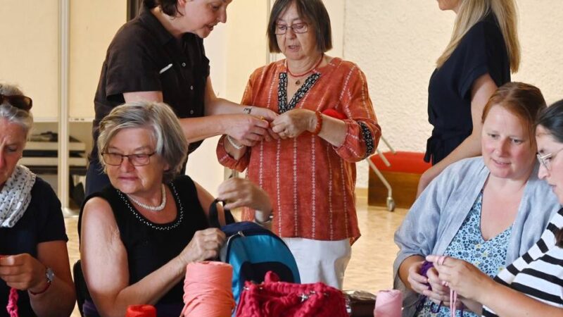 Kreative Auszeit im Bürgerhaus: Topflappen? Von wegen!