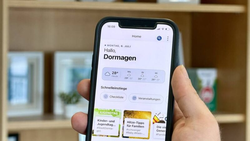 Kostenlose App für Familien: Yogakurs, Nachhilfe, Elterntraining – so funktioniert die Dormagener Familien-App