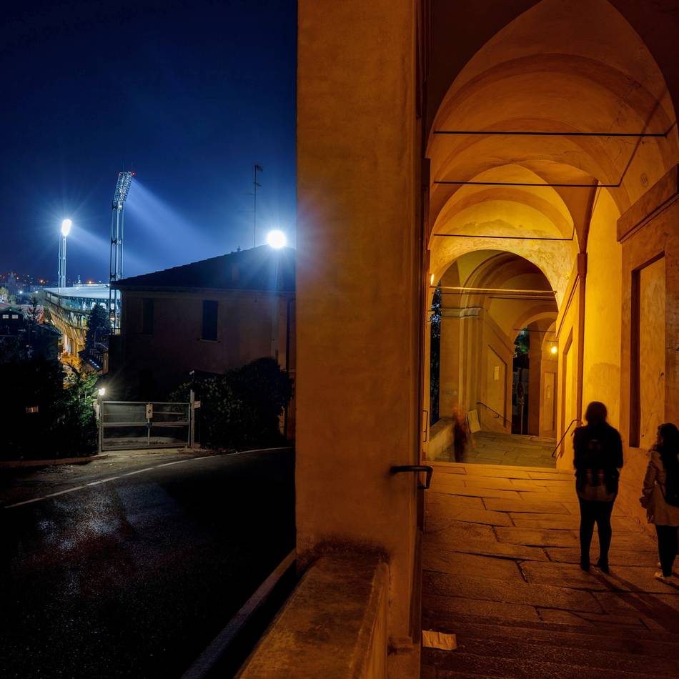 Halderner Fotograf Christoph Buckstegen: Besonderer Blick auf italienische Fußballtempel