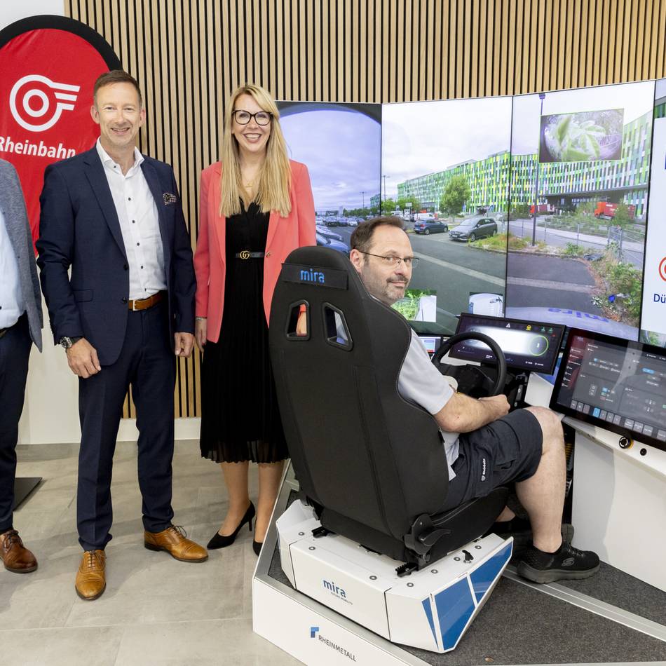 Mobilität der Zukunft in Düsseldorf: Erste ferngesteuerte Kleinbusse fahren ab Montag – Mitfahrt ist gratis