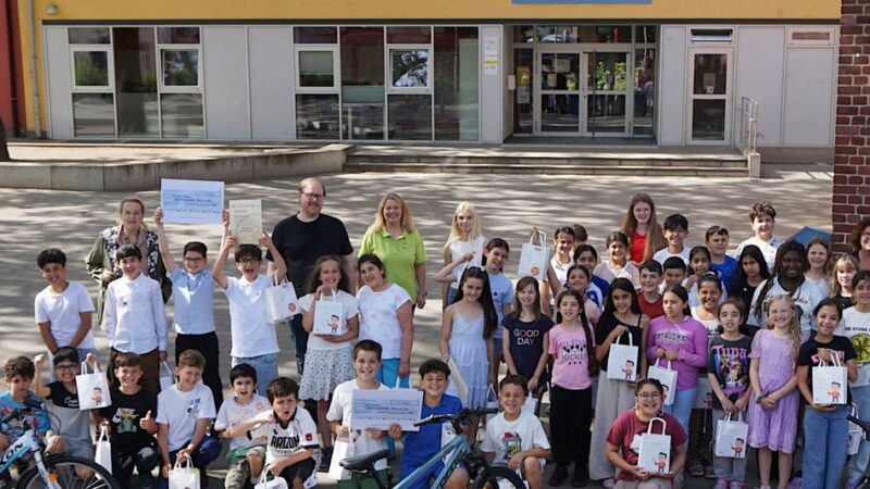 Stadtradeln 2026 in Dinslaken: 4b der Gartenschule fährt auf Spitzenplatz