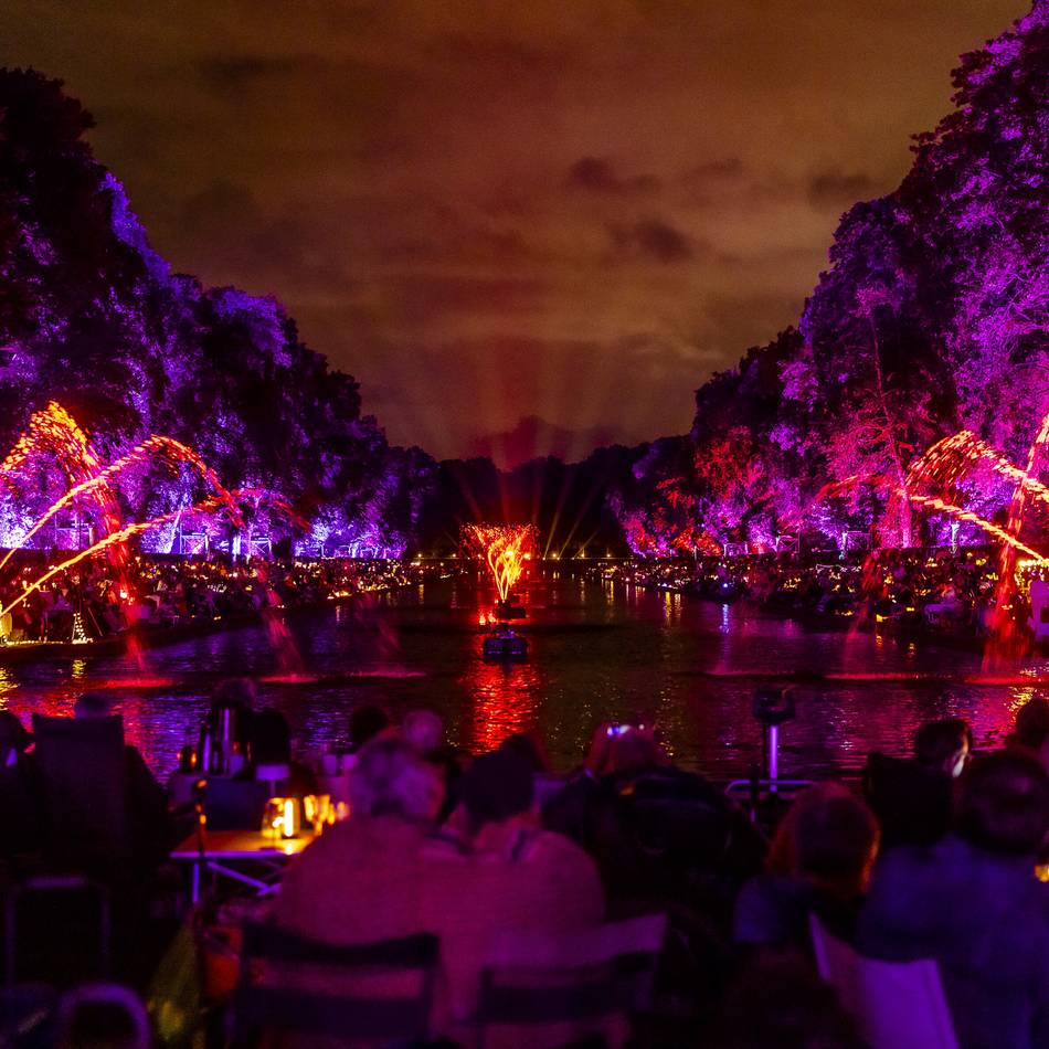 Schlosspark Benrath: Benrather Lichterfest: Was das Publikum diesmal besonders verzauberte