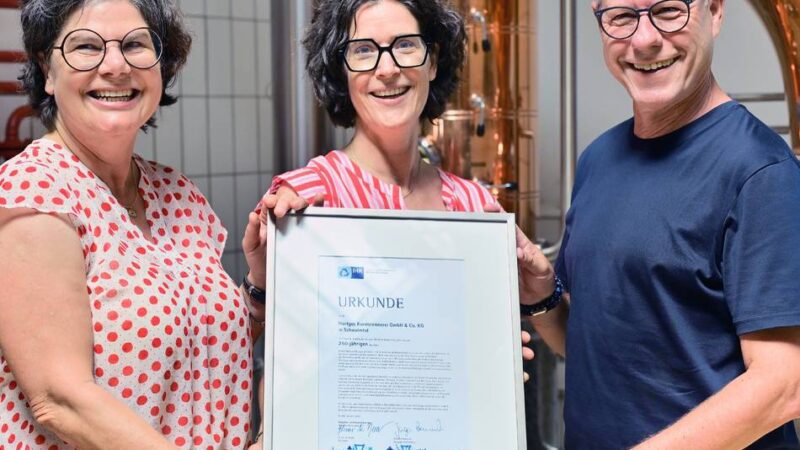 250 Jahre Kornbrennerei Hartges: Schwalmtaler Schnapstradition in achter Generation