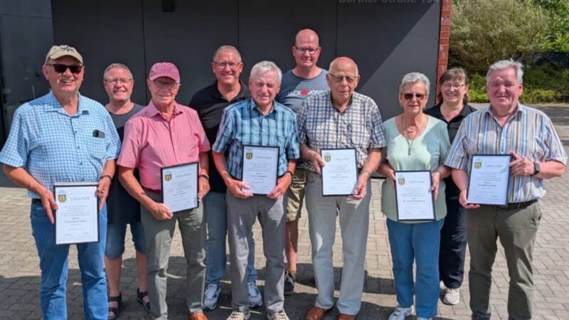 Schützen in Borth: „40 Jahre stehen für Zusammenhalt, Ehrenamt und die Freude an unserem Sport“