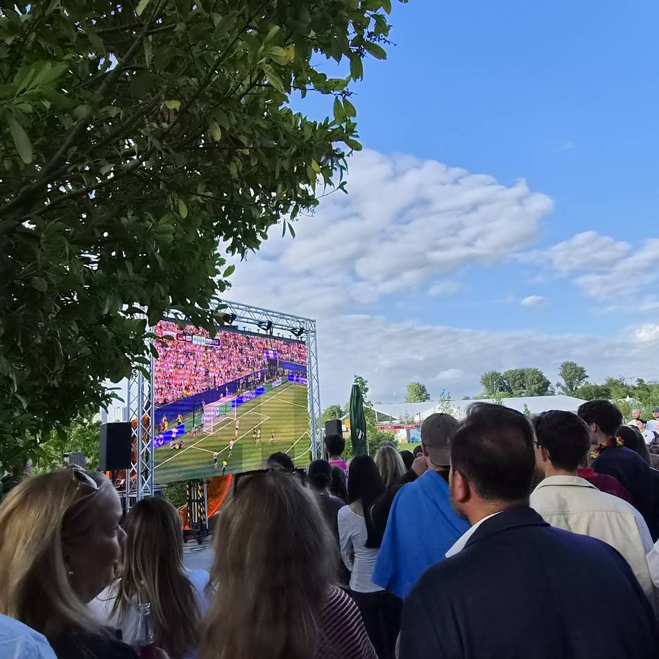Neusser WM-Arena zieht Bilanz: „Es hätte ruhig noch zwei, drei Spiele weitergehen können“