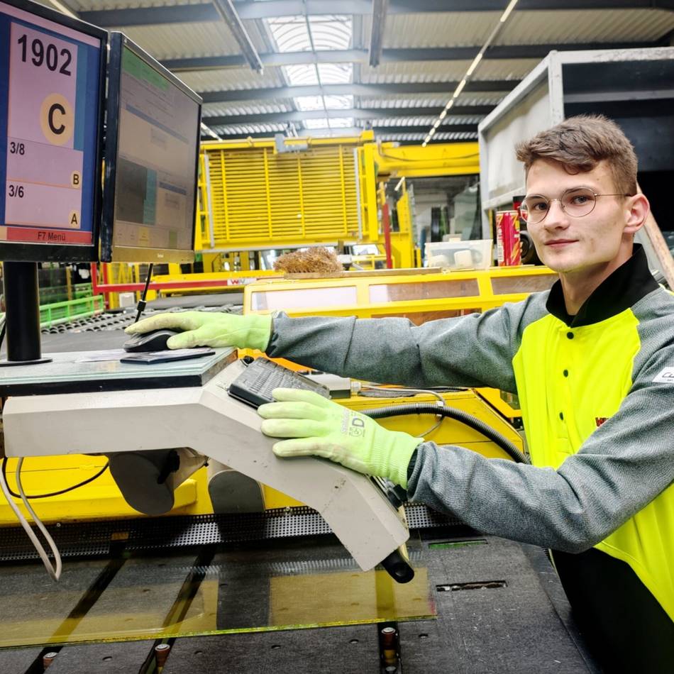 Seltener Ausbildungsberuf bei WW Glas in Schwalmtal: Was macht eigentlich ein Flachglastechnologe?