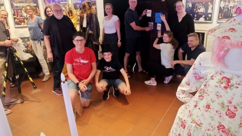 Theater-AG im Mühlenturm Amern: Ausstellung zeigt ein halbes Jahrhundert Bühnenliebe