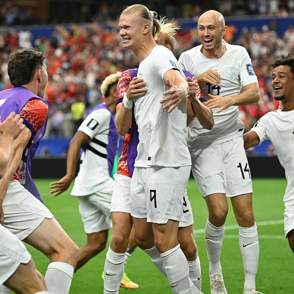Jetzt wartet Brasilien: Last-Minute-Treffer von Haaland im Video – Norwegen steht im Achtefinale