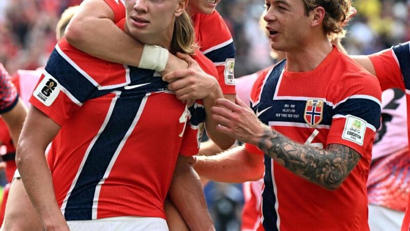 Neymars Elfmetertor kommt zu spät: Norwegen weiter furios – Haalands Doppelpack gegen Brasilien im Video