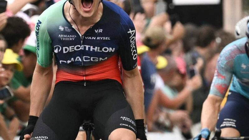 Fünfte Etappe der Tour: Kooij sprintet zum Sieg – Cottbuser Max Kanter Zweiter