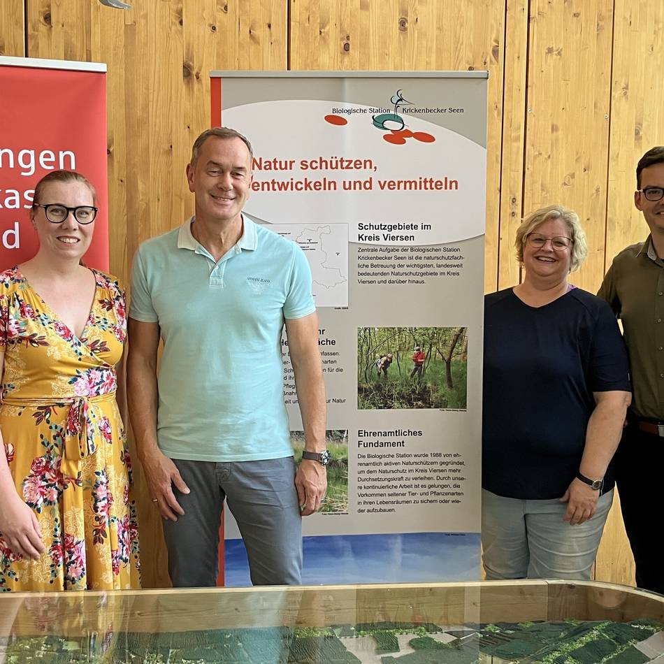 Biologische Station Krickenbecker Seen: 60.000 Euro für den Umbau des Foyers