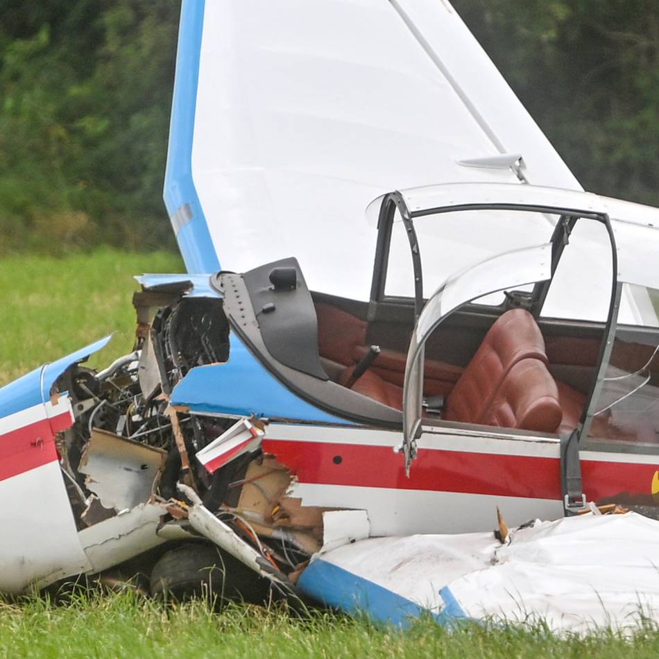 Aero Club Krefeld nach folgenschwerer Notlandung: Plötzlich fehlt der Motor des Vereins