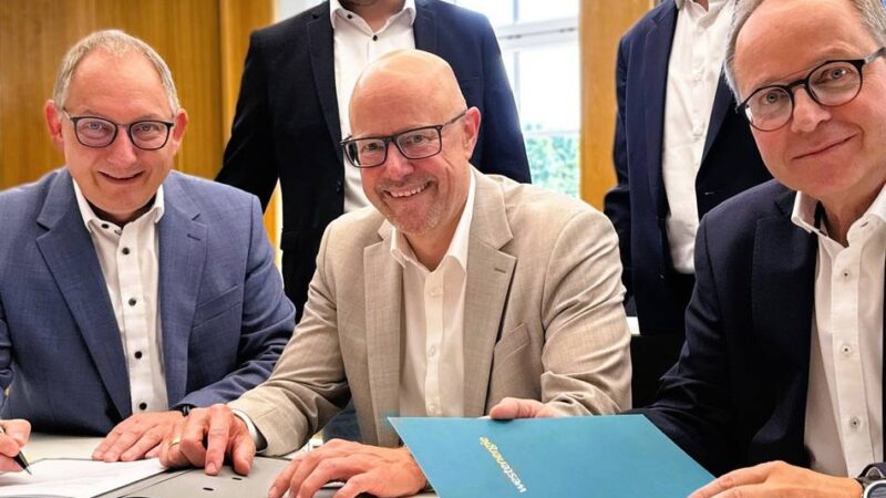 Stromnetz in Rees: Rees und Westenergie gründen gemeinsame Netzgesellschaft