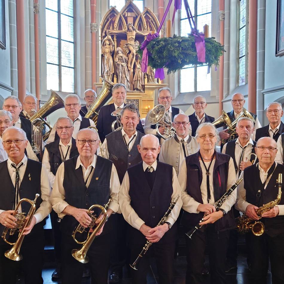 Seniorenblaskapelle Niederrhein: Konzertabend unter freiem Himmel im Solegarten