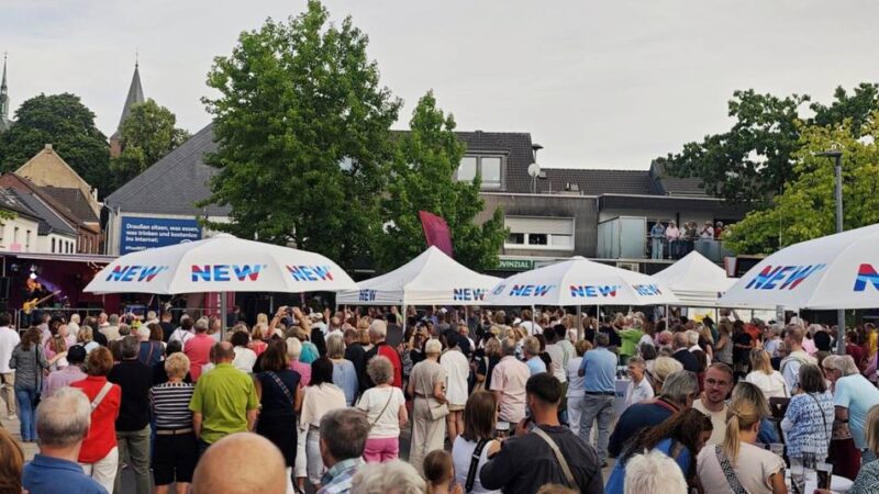 NEW-Musiksommer in Niederkrüchten: Volle Hütte am Lütterbeach