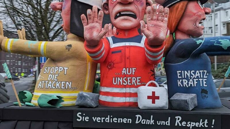 Düsseldorfer Künstler: Mottowagen von Jacques Tilly ist auf der Kirmes zu sehen – in Herne