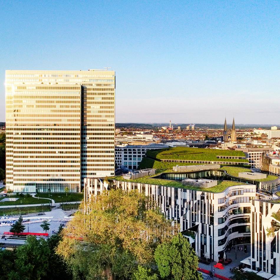 Düsseldorfer Architekturikone : Neue Miteigentümer für das Dreischeibenhaus