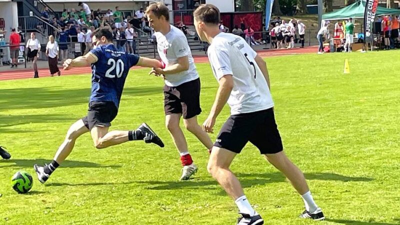 Justiz-Cup in Düsseldorf: Richter scheitern im Elfmeterschießen – genau wie die DFB-Elf