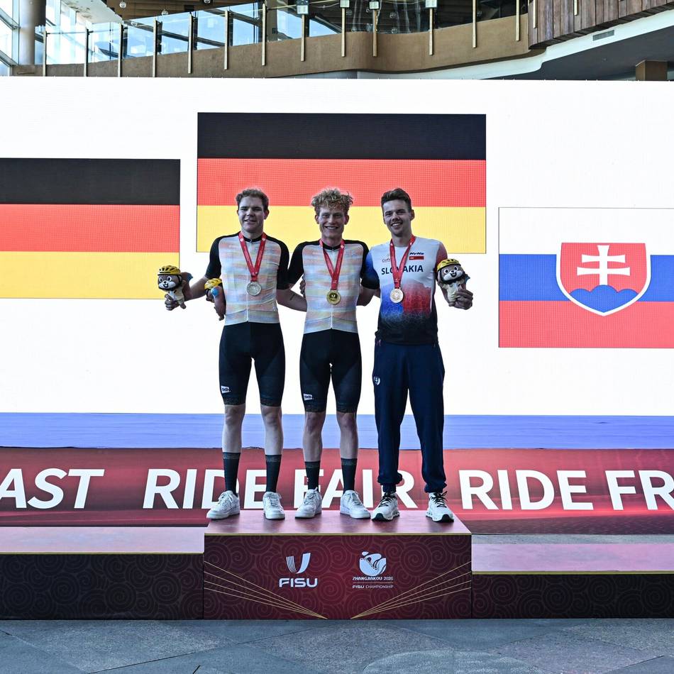 Menschen in Meerbusch: Ole Theiler gewinnt Gold und Bronze bei Studierenden-WM