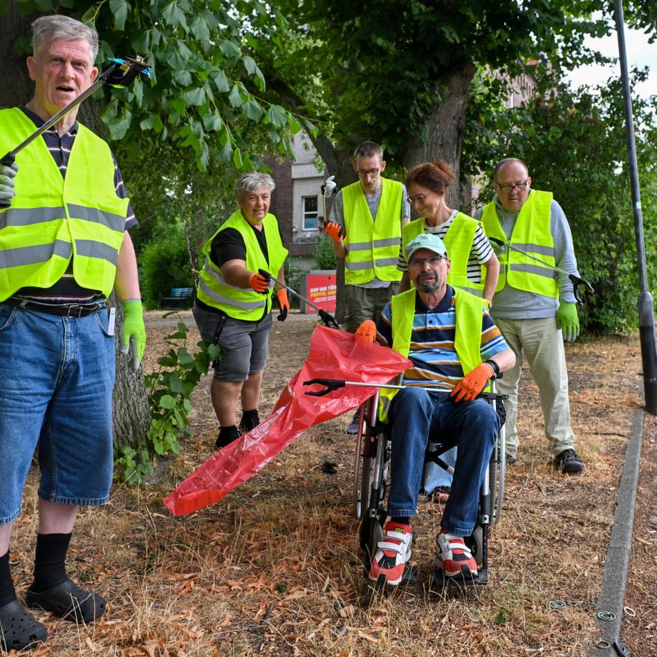 Haus Anrode in Anrath: In neuem Projekt übernehmen Müllbeauftragte die Regie