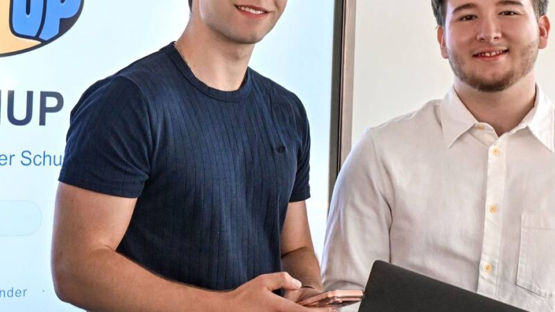 Pilotprojekt in Anrath: Schüler entwickeln Nachhilfe-App „SchoolUP“