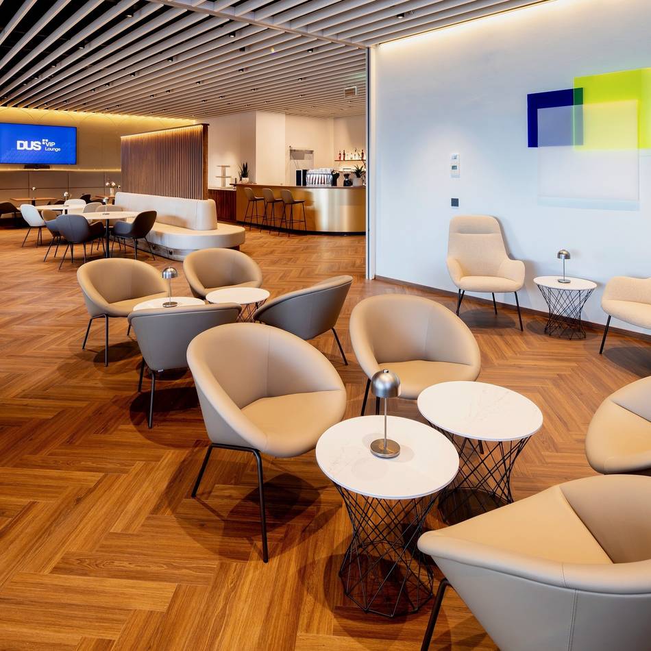 Flughafen Düsseldorf: Luxus-Suite, privater Check-in, SUV-Shuttle – das kostet die neue VIP-Lounge