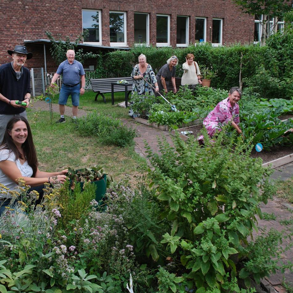 Mehrgenerationentreff Tiefenbroich: Ein neuer Garten für die Nachbarschaft