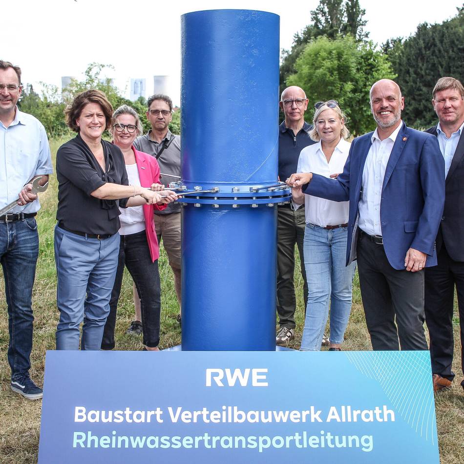 Mammut-Projekt in Grevenbroich: Baustart für den großen Rheinwasser-Verteiler – Straße bei Allrath wird gesperrt