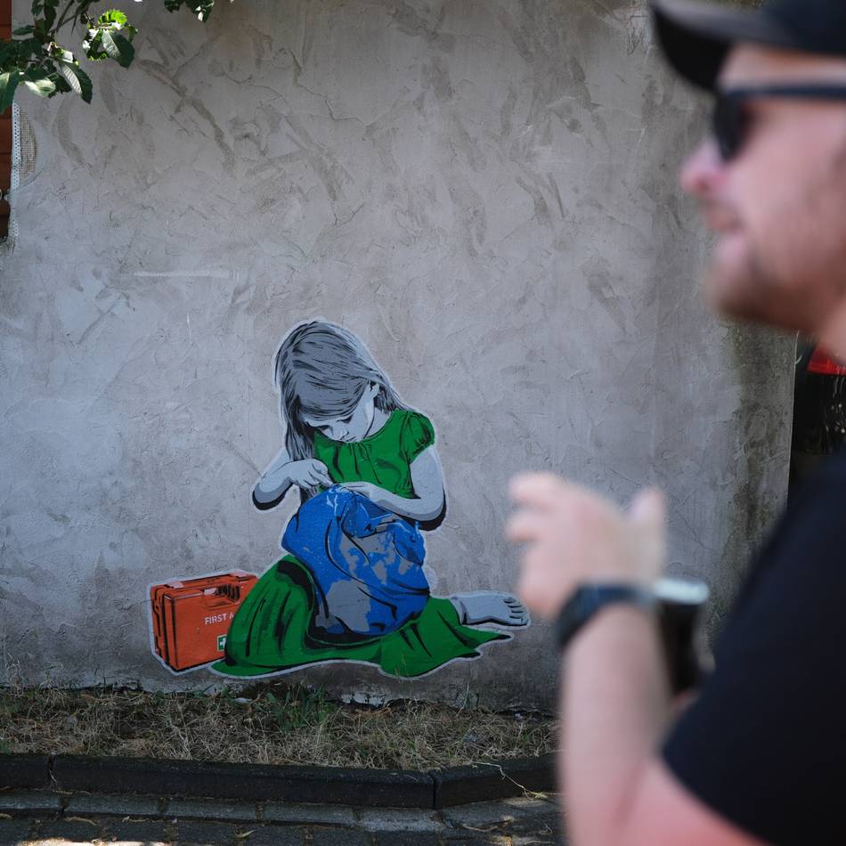 Street Art in Lintorf: 50 Street-Art-Werke versteckt im Lintorfer Ortskern