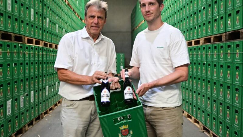 Pfandgut-Mangel im Sommer: Leere Bierflaschen bitte zurückbringen! Krefelder Brauerei startet Aufruf