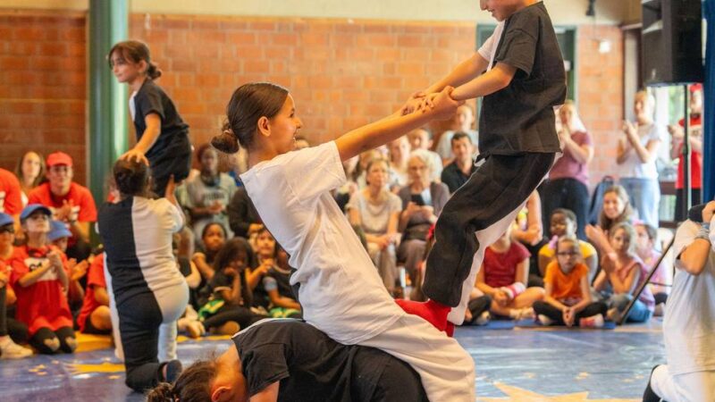 Zirkusschulfest in Mönchengladbach: Mut, Selbstvertrauen und das „Über-sich-Hinauswachsen“